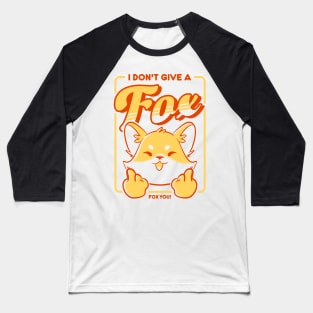 Give a fox Baseball T-Shirt
